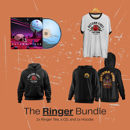 Ringer Tee + Hoodie + CD Bundle